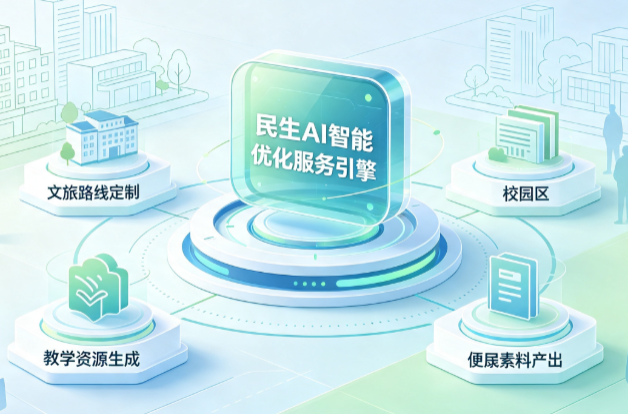 绥江县AI普惠赋能民生服务 智能优化技术升级大众生活服务体验