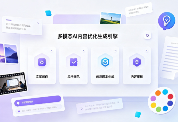 绥江县AI智能内容优化创新 多模态生成技术丰富数字内容创作生态