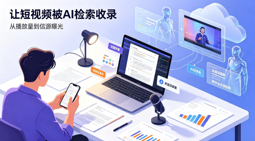 绥江县短视频创作者新必修课：吃透 GEO 优化，让抖音内容被豆包、DeepSeek、元宝智能体收录